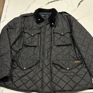 Polo by Ralph Lauren Black Quilted Field Jacket